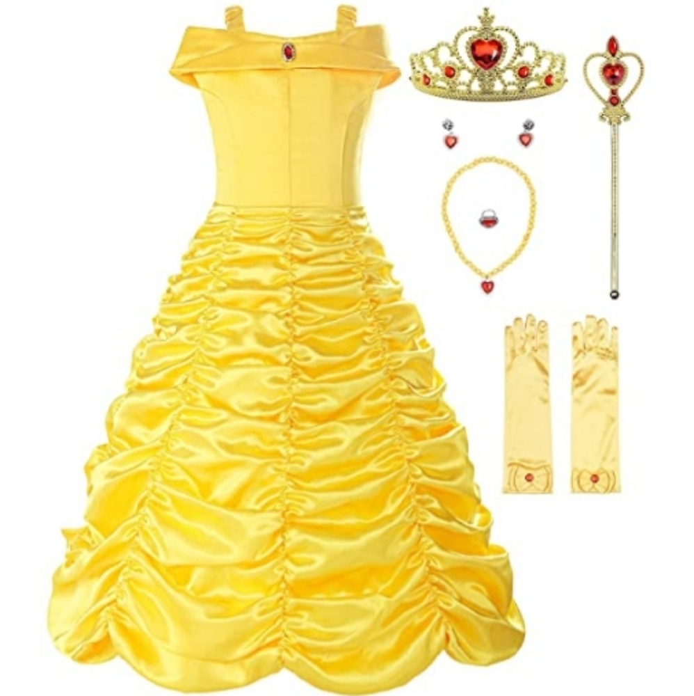 ReliBeauty Little Girls Layered Princess Costume